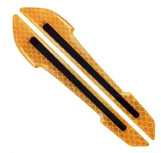Reflective Stickers Warning Strip Tape Traceless Protective Car Sticker Warn on Car Rearview Mirror Exterior Auto Accessories