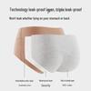 Mei Ya Ting Women's High-Waisted Anti-Leak Menstrual Underwear 3-Pack