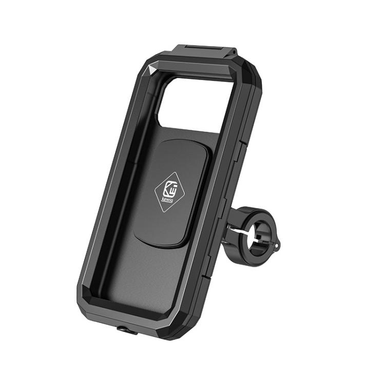 

Kewig Bicycle Motorcycle Waterproof Box Mobile Phone Bracket Riding Touch Mobile Phone Fixed Seat Small Handlebar Installation