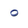 Blue Aluminum Middle Console Multimedia Knob Ring Trim For BMW 5 Series 2018-22