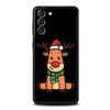 Christmas Santa Claus Phone Case For Samsung Galaxy S24 S23 Ultra S22 S21 S20 FE 5G S10 S10E S9 Plus S8 Silicone Black Cover