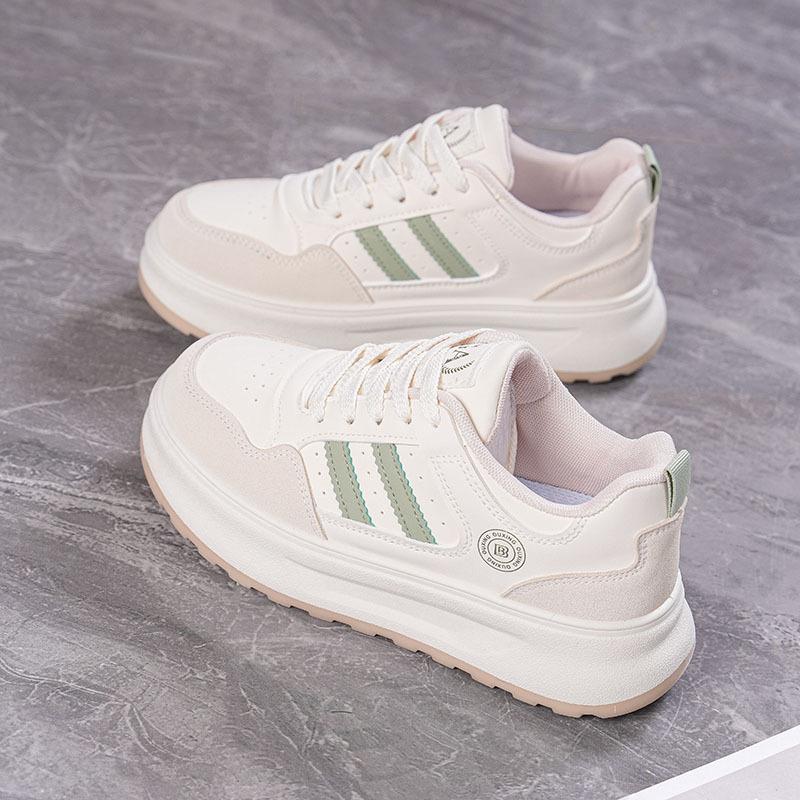 Spring new ins student platform heightening sports board shoes casual street shot Q