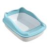 Exclusively Chosen Extra-Large Semi-Enclosed Cat Litter Box with Anti-Splash Feature