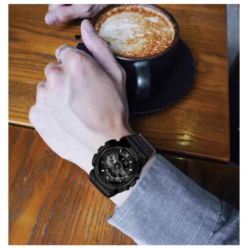 16mm Soft Bracelet for Casio G-SHOCK Canvas Watch Strap DW-5600BBN GW-M5610 GA100/110 22mm Nylon Watch Band