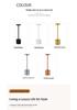 LED I-Beam Desk Lamp: Rechargeable Wrought Iron Bedside & Atmosphere Light for Bedroom or Bar.