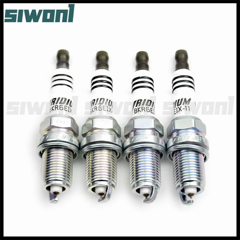 4pcs/lot BKR6EIX-11 4272 BKR6EIX 11 Iridium Spark Plug For Toyota Lexus Suzuki Subaru Nissan BKR6EIX11 Honda