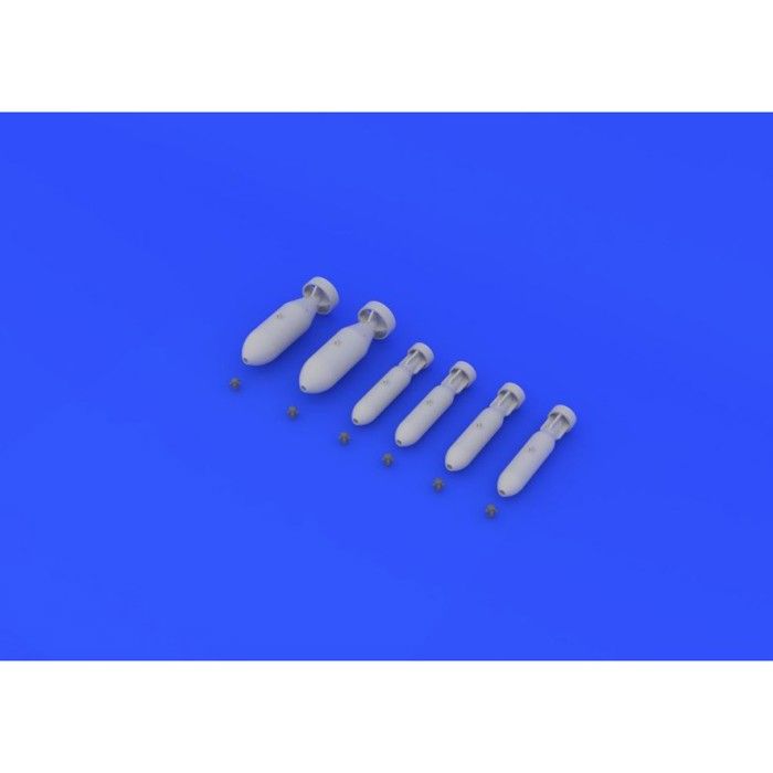 EDB672033 - Eduard Brassin 1:72 - British WW2 Bombs - Plastique Modélisation Accessoire