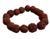 @ Indian Traditional Lord Shiva Dark Brown Rudraksha Bracelet For Men Women SM132-60% OFF