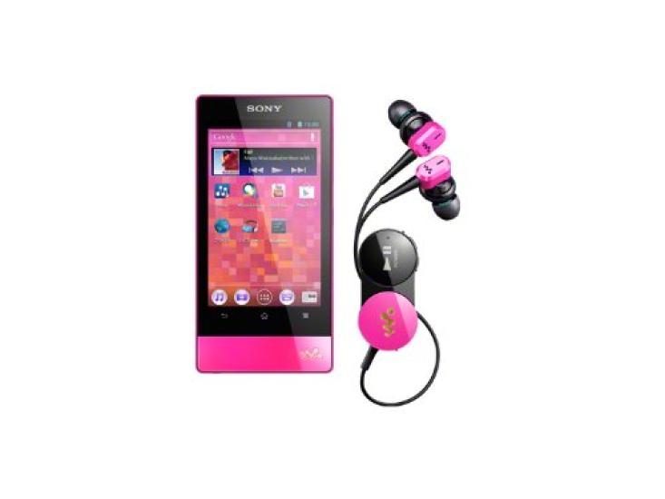 

SONY Walkman F series 16GB with Bluetooth earphones Vivid pink NW-F805BT/P