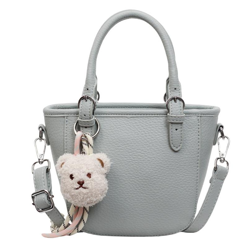 Premium Sense Simple Portable Small Bag Women's 2025 New Versatile Shoulder Bucket Bag Messenger Bag