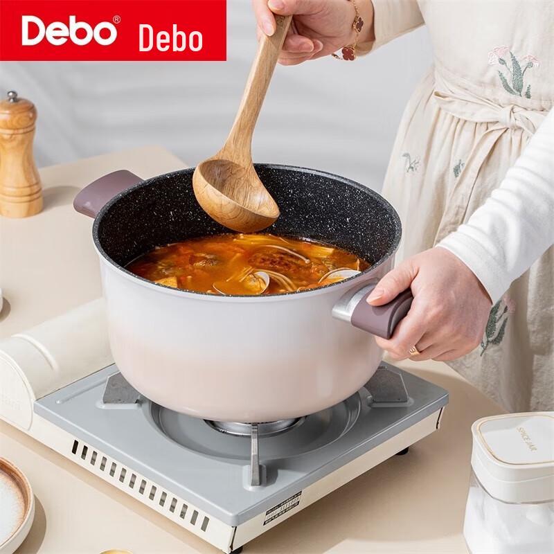 

DeBo Cappuccino 24cm Soup Pot 24cm
