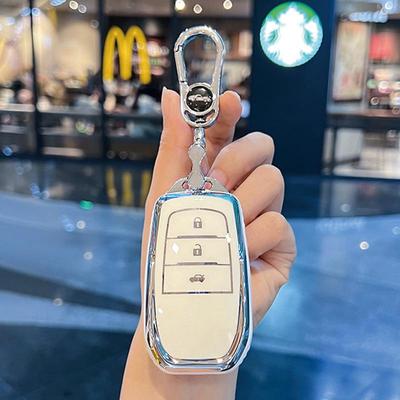 Toyota Key Cover Compatible with Corolla, Camry, Levin, RAV4, Venza, Avalon, and Fenglanda