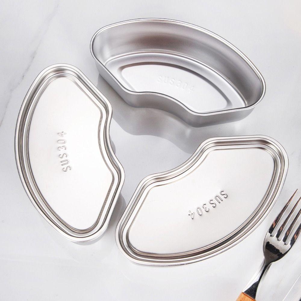 Stainless Steel Steamer Rack Divided Plate Food Steamer Steaming Plate  Household