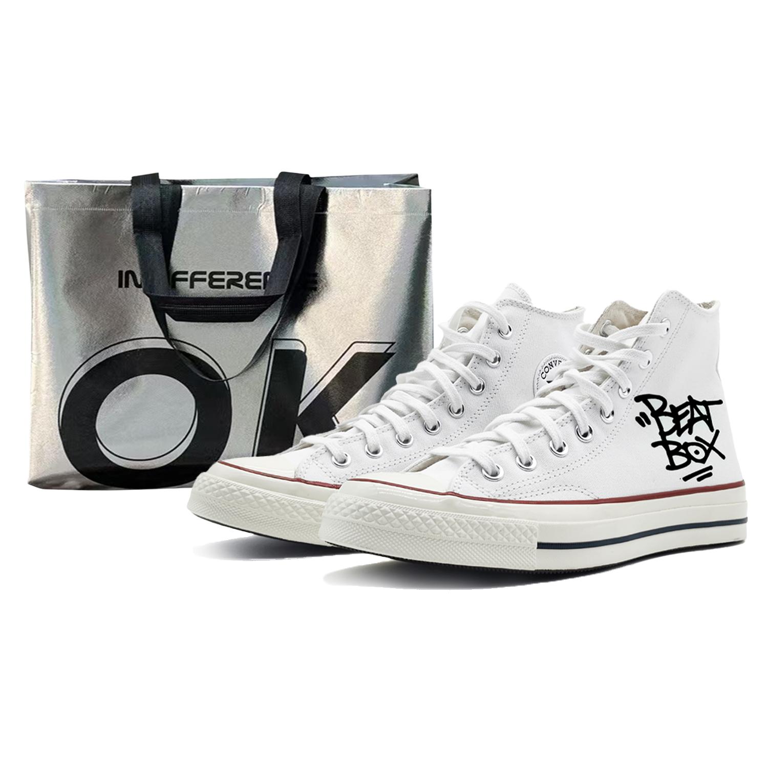 

Converse 1970s Chuck Taylor High top Canvas Shoes Unisex Ecru 162056C(Team131-S) 39.5