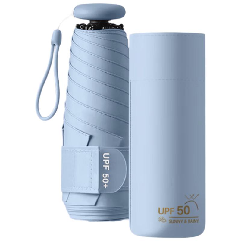 MAYDU Ultra-Light 5-Fold UV Protection Sun & Rain Umbrella