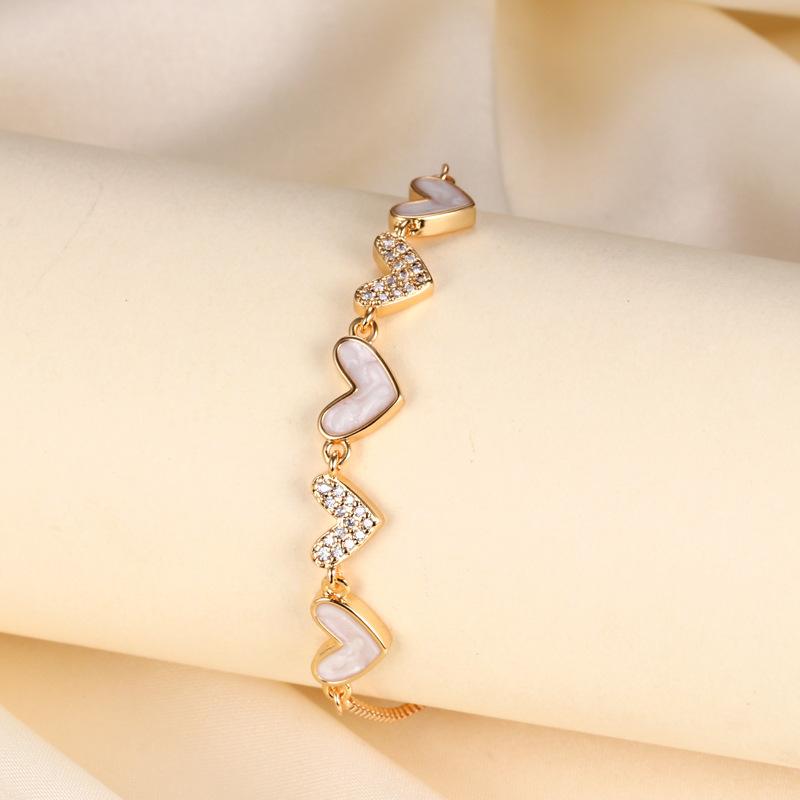 Explosive Diamond Fritillary Love Bracelet Ins Light Luxury Jewelry