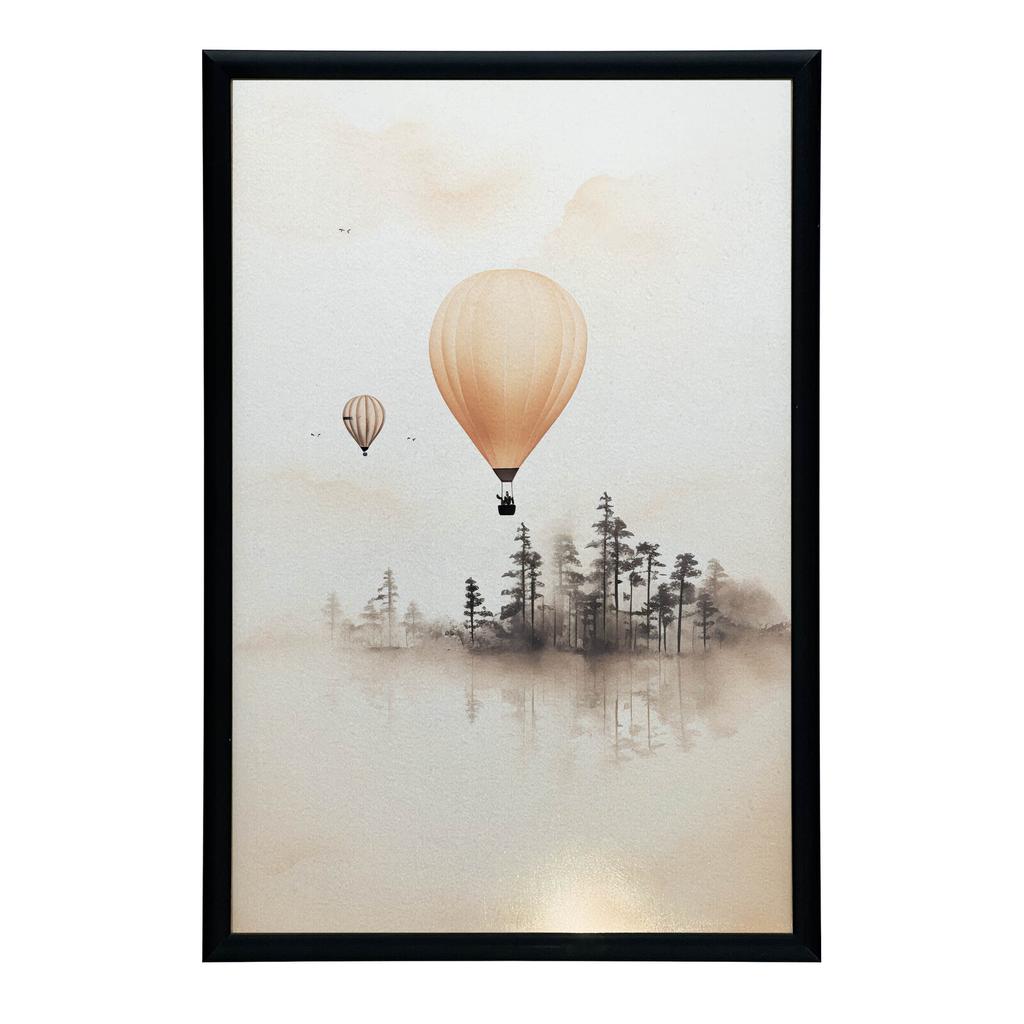 Fairytale Flight Fairytale Flight, 30X40 Cm, Gold Aluminum Frame, 230 Gsm Matte Paper