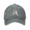 Depeches Coole Modische Baseballkappen Retro Verwaschener Denim Snapback Hut Unisex Damen Outdoor Laufen Golf Verstellbare Kappen Mütze