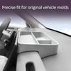 For Leapmotor B01 B10 Central Control Screen Dashboard Rear Silicone Storage Box Organizer Tray Car Interior Accessories