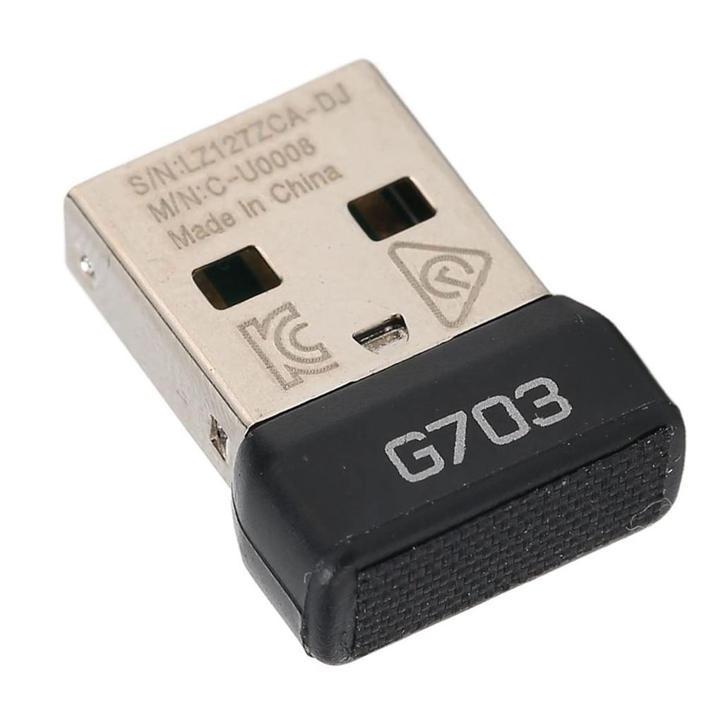 Replacement USB Receiver for Lightspeed G703 GHz Wireless Compatible with Desktop PCs 2.4 Mouse,