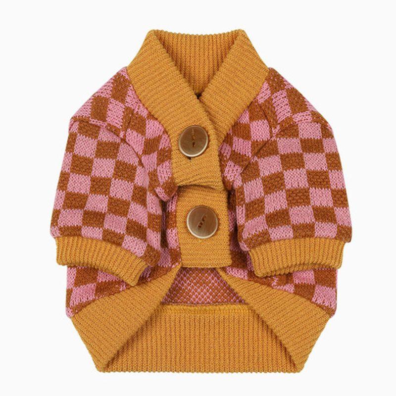MIMINKO Checkerboard Cardigan [DW3AD0060]