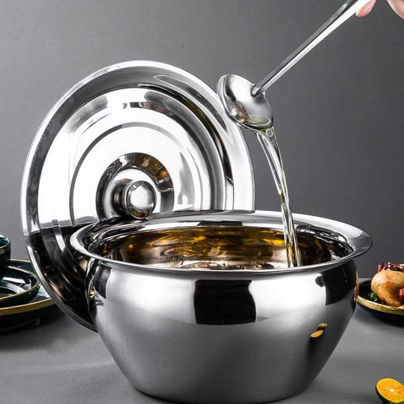 Ude 304 Stainless Steel Oil Filter Pot & Kitchen Utensil Set