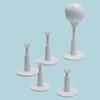 Pack of 2 Adjustable Golf Range Golf Tees Unbreakable Golf Accessories Reusable Golf Tees Set for Driving Range Mats