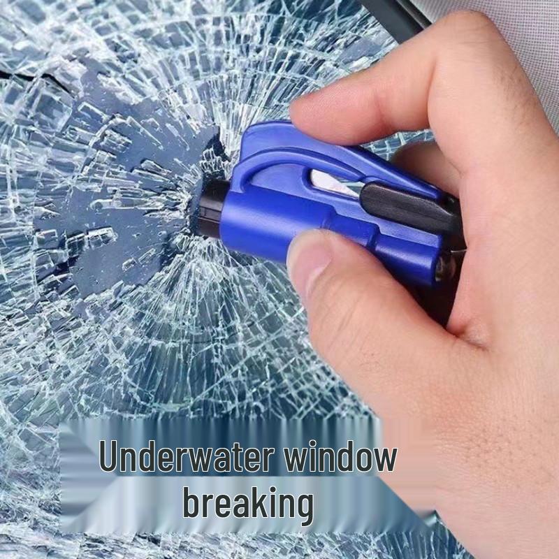 Compact 3-in-1 Safety Hammer Keychain