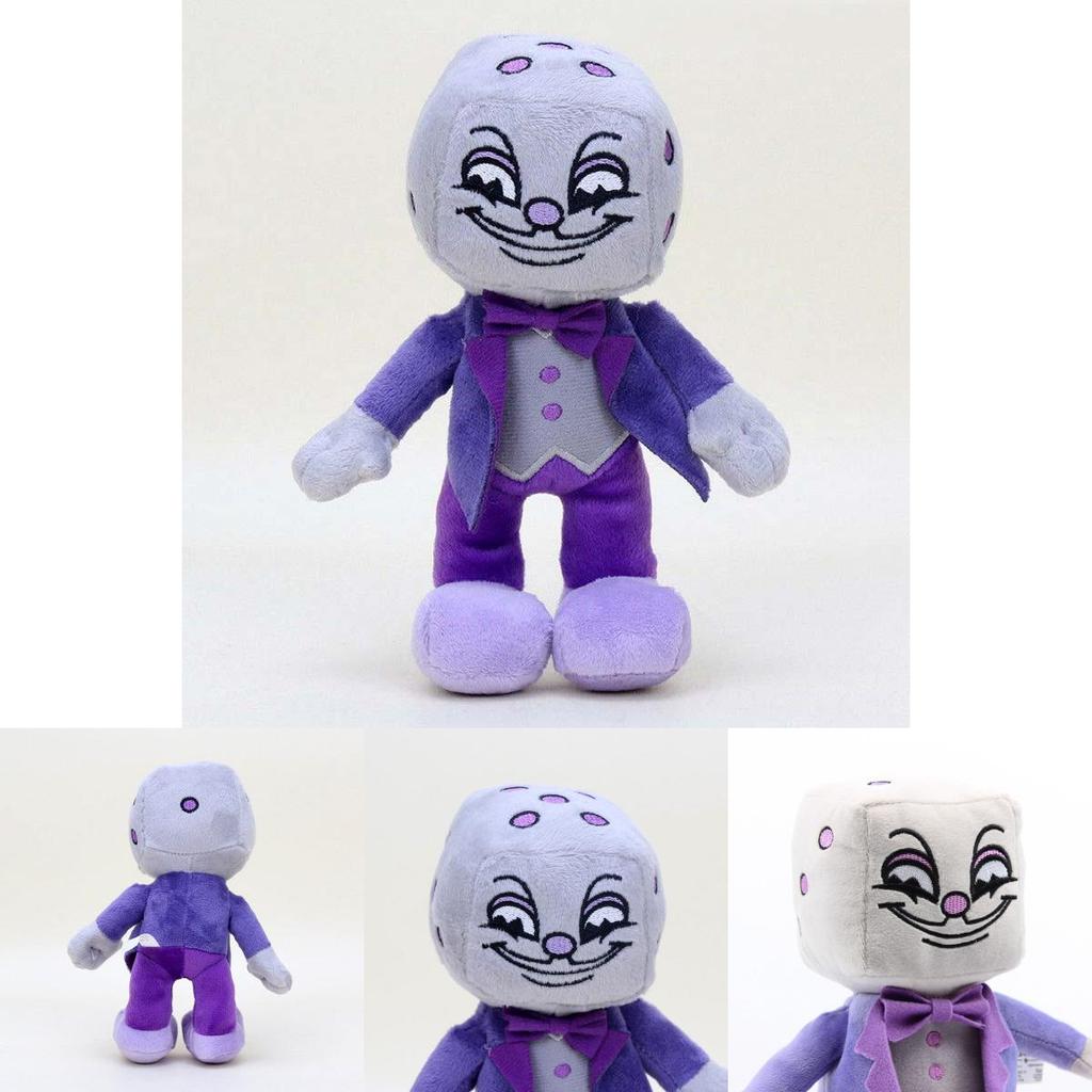 Charming Classic Cuphead S1-king Dice Plush Mugman The Devil Boss Collectible Figure