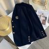 Women's Spring/Fall JK-Style School Uniform Blazer, Preppy-Style Blazer