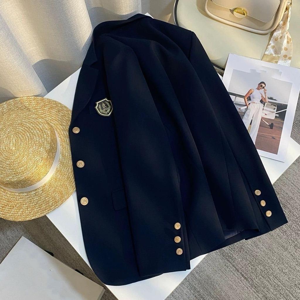Women's Spring/Fall JK-Style School Uniform Blazer, Preppy-Style Blazer