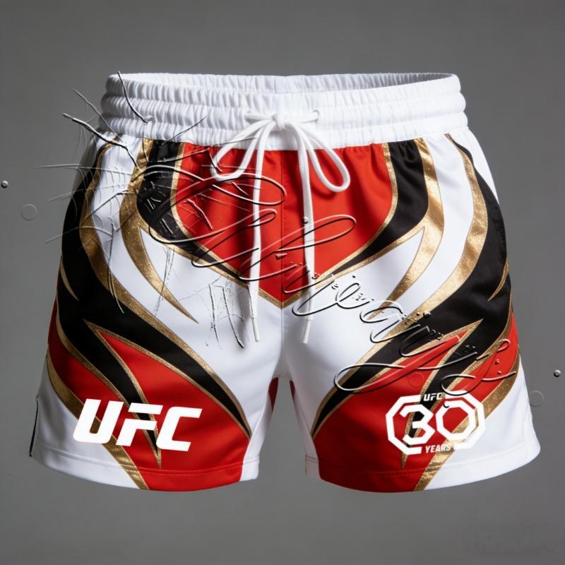 2026 Estate Nuovi Pantaloncini in Rete Traspirante ad Asciugatura Rapida per Appassionati di UFC MMA Uomo Lotte Wrestling Sanda Pugilato
