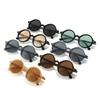  New Retro Round Women Sunglasses Fashion Green Candy Color Shades UV400 Men Trending Rivets Punk Sun Glasses