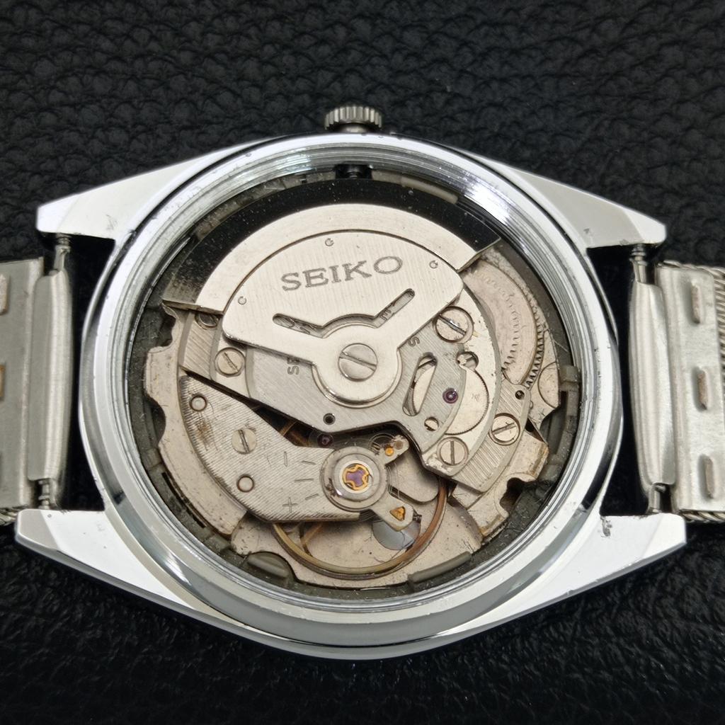 REFURBISHED SEIKO AUTOMATIC 6309A VINTAGE JAPAN MENS WHITE DIAL WATCH a443087-1