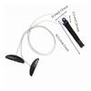 Shoulder Training Rope with Pulley Compact Door Exercise Foot Pedals Portable Pedal