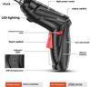 3.6V Rechargeable Mini Electric Screwdriver, Multifunctional Folding Hand Drill Tool