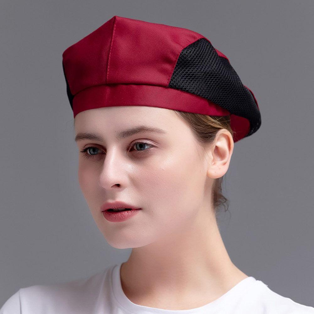 Kitchen Baking Breathable Cooking Hygienic Chef Cap Restaurants Accessories Work Hat Cook Hat