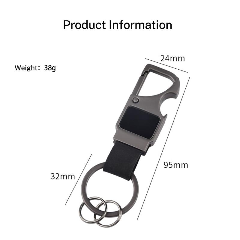 Multifunktionell flasköppnare Bilnyckelring Nyckelhållare Nyckelring För Porsche Panamera Cayenne Taycan 911 718 Macan Carrera-GT 928