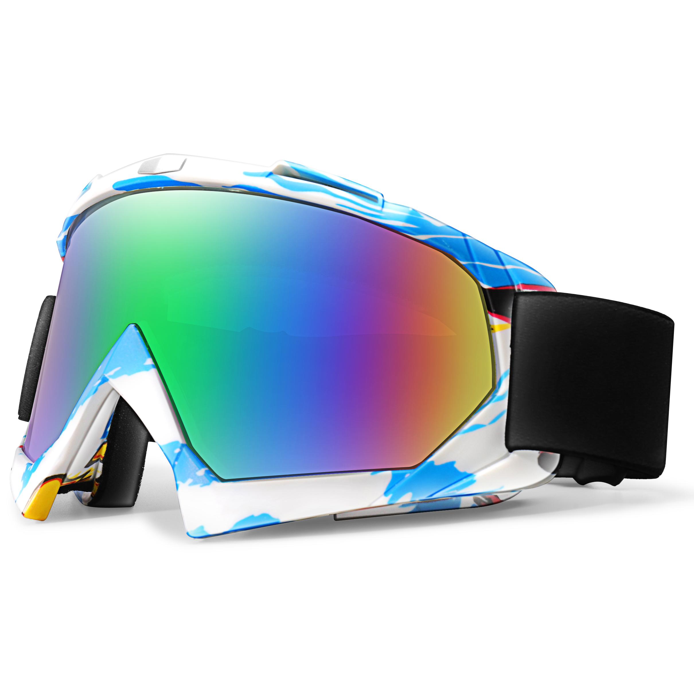 

BRAND Outdoor Use Double Layers Anti-Fog Ski Snow Goggles Latest Style Snowboard Eyeglasses Snowmobile Glasses Sport Cycling Googles
