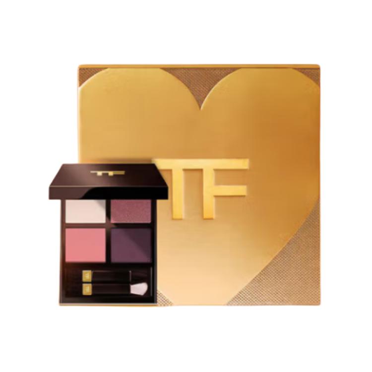 Tom Ford 4 Colors Eyeshadow Palette Easy to Blend Long Lasting