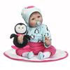 Voa-1PC Est Fashion Doll Baby Toy Cute Gift Baby Nipple Simulation Dolls Reborn