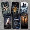 God Jesus Pray Cross Bible Soft Phone Case for Xiaomi Redmi Note 12 13 14 15 Pro Plus 11 12S 11S 11T 10 4G Black Cover Back Shel