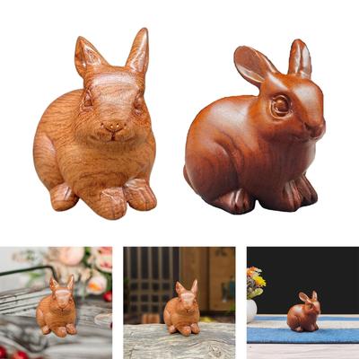 Králíček Figurka Ornament Králíček Figurka Umění Domácí Bytová Dekorace Králičí Soška Dekor pro Zahradu Obývací Pokoj Ložnici Domov