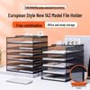 A3A4 Metal File Holder & Multi-layer Office Storage Rack