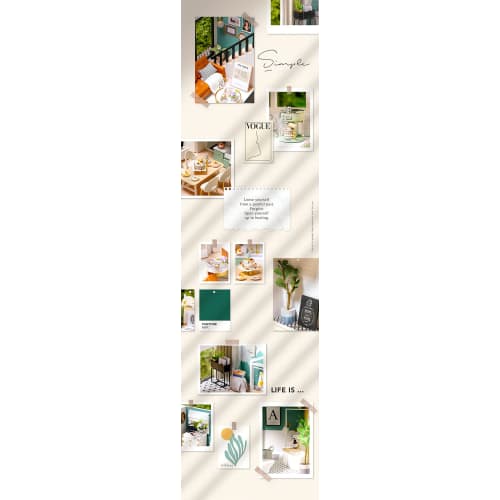 (t-FREAK) Dollhouse DIY Kit Set Miniature COMFORTABLE LIFE