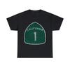 California 1 Pacific Coast Highway Graphic Tee Shirt, S-5XL