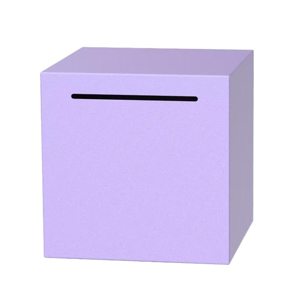 Pudełko na monety ze stali nierdzewnej Wielokolorowy słoik do przechowywania pieniędzy Pudełko do przechowywania Do użytku domowego