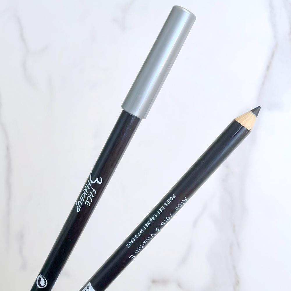 Charcoal Black Eyeliner & Eyebrow Pencil