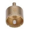   Hole Saw Carbon Steel Tile Holes Opener Drill Bit for Porcelain Glass Triangular Shank