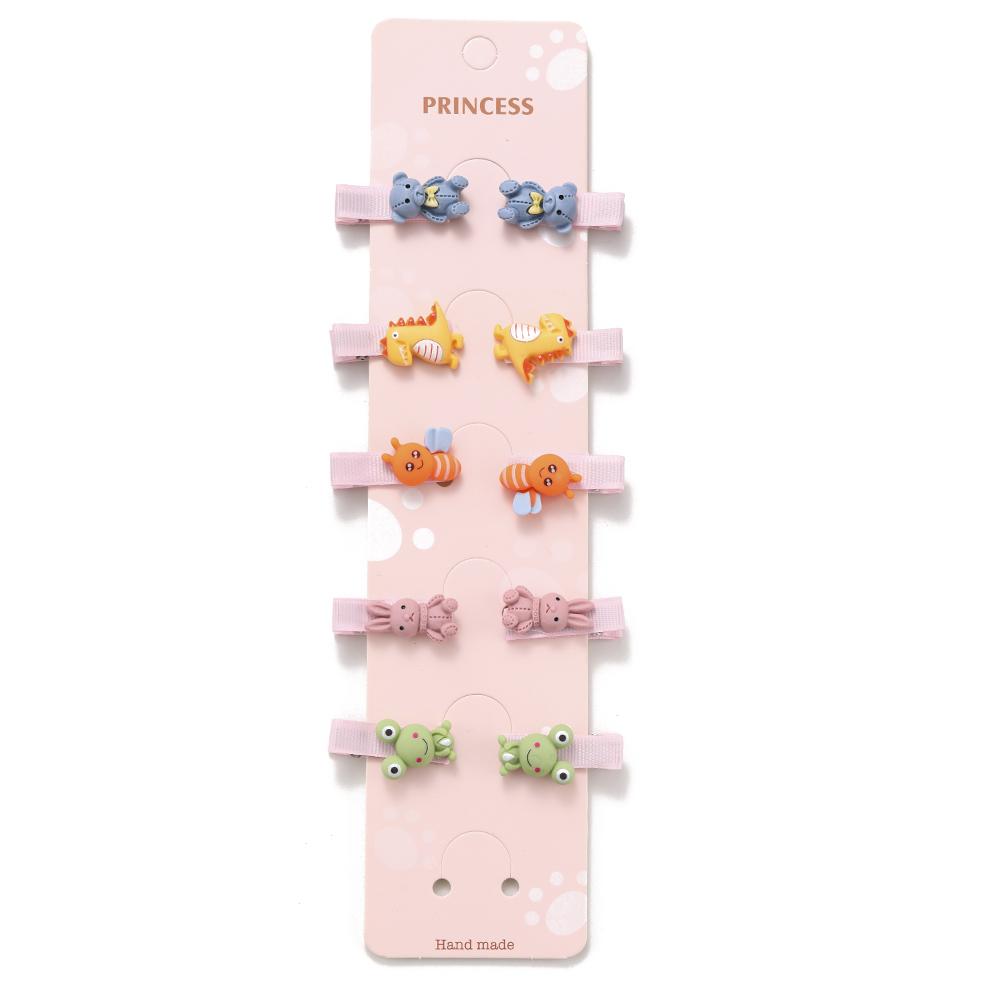 Haarnadel Cartoon Niedliche Kinder Haarnadel Set Baby Haarnadel Baby Mädchen Schleife Blume Haarnadel Stern